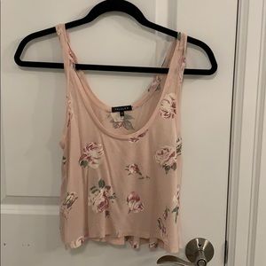 Talula Crop Rose Tank